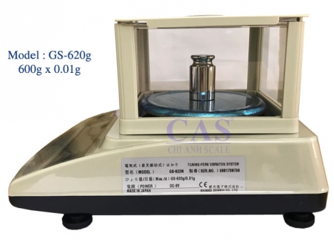Cân phân tích 2 số lẻ GS-622N Shinko Denshi - Cân điện tử Chi Anh