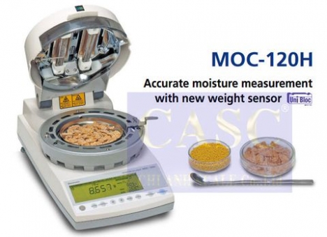 Cân sấy ẩm chính xác cao MOC-120H Shimadzu - Cân điện tử Chi Anh