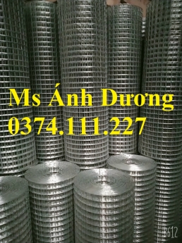 lưới thép hàn mạ kẽm, lưới hàn mạ kẽm, lưới thép hàn mạ kẽm ô vuông,
