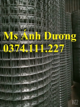 lưới thép hàn mạ kẽm, lưới hàn mạ kẽm, lưới thép hàn mạ kẽm ô vuông,