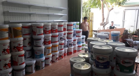 Tập Đoàn Sơn Nhật Bản Sản Xuất Và Bán Sơn Trang Trí: Giả Gỗ, Vân Mây, Phát Quang ...