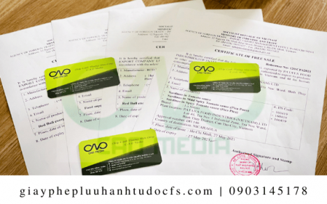 Chuẩn bị hồ sơ cho nước ép chanh dây xin giấy lưu hành tự do