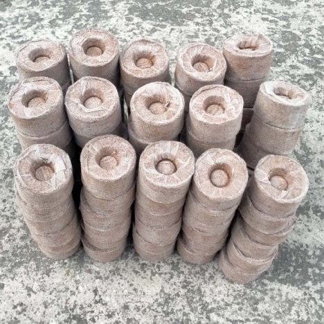 Viên Nén Xơ Dừa - Ươm Hạt - Giâm Cành - 35mm-15mm