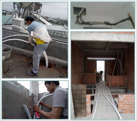 Đi âm tường – thi công ống đồng quận 9 (TP thủ đức) giá rẻ