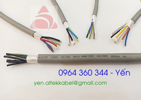 Cáp điều khiển chống nhiễu Altek Kabel hàng sẵn kho