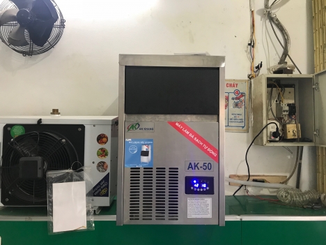 lắp đặt tận nơi máy đá viên 25kg/24h cho hộ gia đình