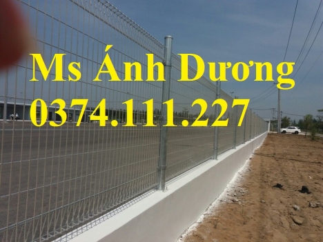 lưới thép hàng rào mạ kẽm, hàng rào lưới thép mạ kẽm, lưới hàng rào gập đầu,