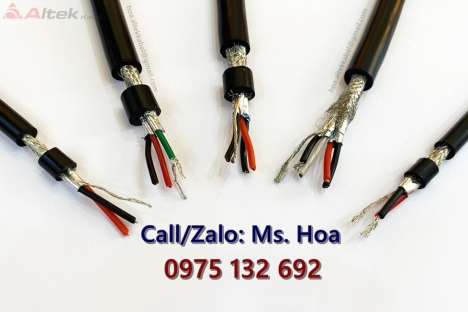 Cáp tín hiệu vặn xoắn RS485 1 pair, 2pair 18AWG, 22AWG, 24AWG