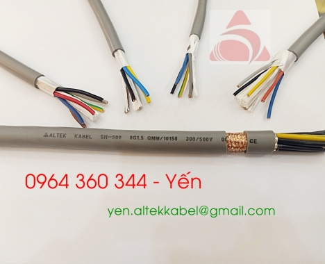 Cáp điều khiển chống nhiễu Altek Kabel hàng sẵn kho