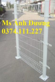 lưới thép hàng rào mạ kẽm, hàng rào lưới thép mạ kẽm, lưới hàng rào gập đầu,