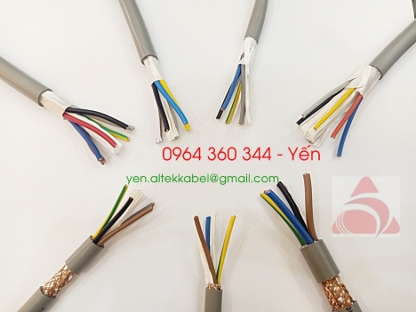 Cáp điều khiển chống nhiễu Altek Kabel hàng sẵn kho