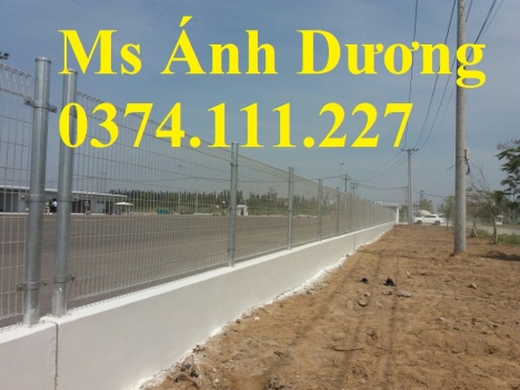 lưới thép hàng rào mạ kẽm, hàng rào lưới thép mạ kẽm, lưới hàng rào gập đầu,