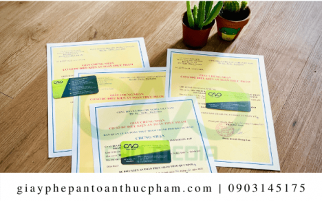 Cấp giấy phép an toàn thực phẩm cho bột tàu hủ theo những trình tự nào?