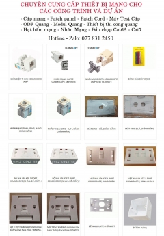 Phân phối thiếtt bị mạng - viên thông Commscope AMP giá rẻ
