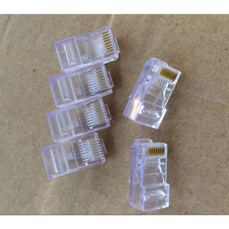 Hạt mạng Commscope RJ45, hạt mạng Cat5 Cat6 giá rẻ cho thương mại công thợ