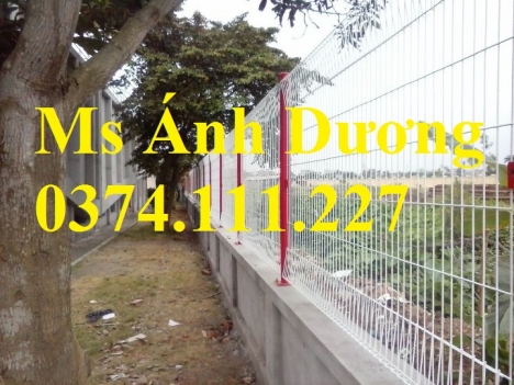 thông số lưới thép hàng rào, các mẫu hàng rào giá rẻ, lưới thép hàng rào sơn tĩnh điện,