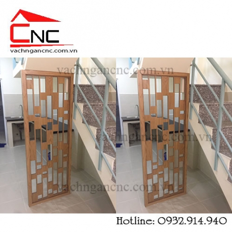 Đơn vị làm vách ngăn hoa văn cnc phòng khách đẹp