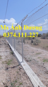 thông số lưới thép hàng rào, các mẫu hàng rào giá rẻ, lưới thép hàng rào sơn tĩnh điện,