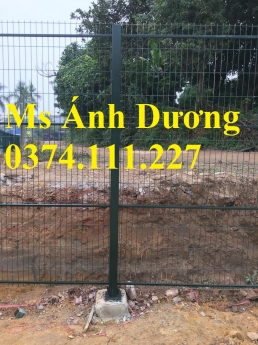 thông số lưới thép hàng rào, các mẫu hàng rào giá rẻ, lưới thép hàng rào sơn tĩnh điện,