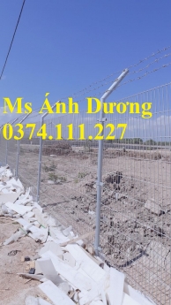 thông số lưới thép hàng rào, các mẫu hàng rào giá rẻ, lưới thép hàng rào sơn tĩnh điện,