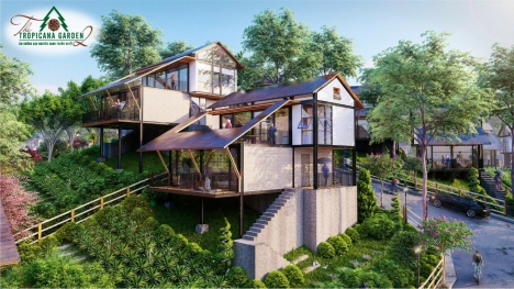 Bán giá siêu hot biệt thự vườn Tropicana Garden 2 tại Bảo lộc.