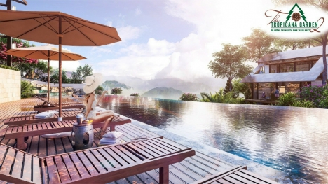 Bán giá siêu hot biệt thự vườn Tropicana Garden 2 tại Bảo lộc.