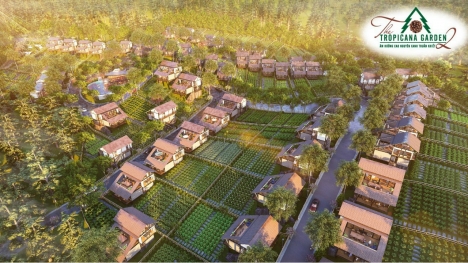 Bán giá siêu hot biệt thự vườn Tropicana Garden 2 tại Bảo lộc.