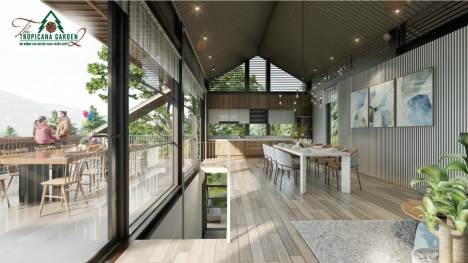 Bán giá siêu hot biệt thự vườn Tropicana Garden 2 tại Bảo lộc.