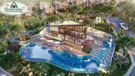 Bán giá siêu hot biệt thự vườn Tropicana Garden 2 tại Bảo lộc.
