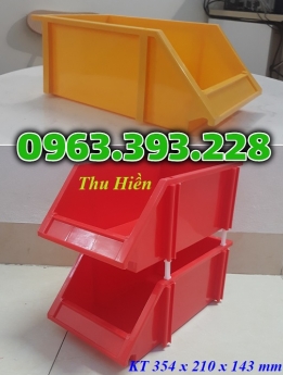Khay nhựa đựng link kiện, Khay dụng cụ xếp chồng, Khay nhựa giá rẻ, khay link kiện A8