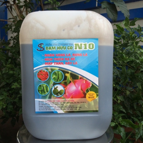 ĐẠM CÁ - Phục Hồi Cây Sau Thu Hoạch, Cải tạo Đất - Can 10 Lít