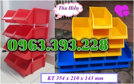 Khay nhựa đựng link kiện, Khay dụng cụ xếp chồng, Khay nhựa giá rẻ, khay link kiện A8