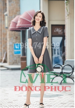 Xưởng may váy liền công sở theo size đẹp miễn chê, giá cực tốt