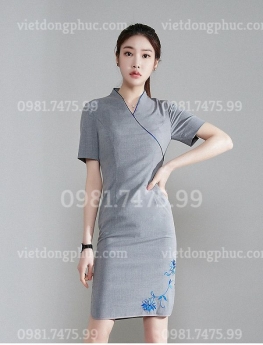 Xưởng may váy liền công sở theo size đẹp miễn chê, giá cực tốt