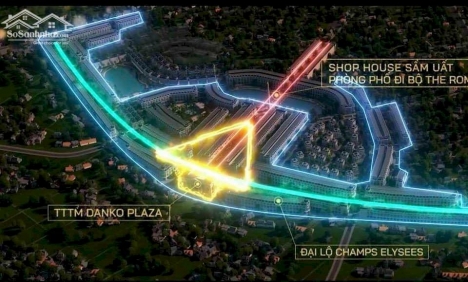 Giao lộ vàng - Tâm điểm phồn hoa tại Danko City