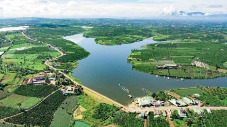 Bán đất sẵn vườn trái cây, 100% thổ cư, tặng nhà cấp 4 + ao cá view hồ trị an