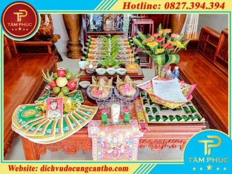 Phong tục cúng đầy tháng, thôi nôi cho bé đúng truyền thống