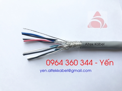 Cáp tín hiệu vặn xoắn, cáp âm thanh chống nhiễu Altek Kabel sẵn kho