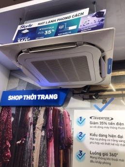 Máy lạnh âm trần DAIKIN – Máy lạnh âm trần cassette chính hiệu