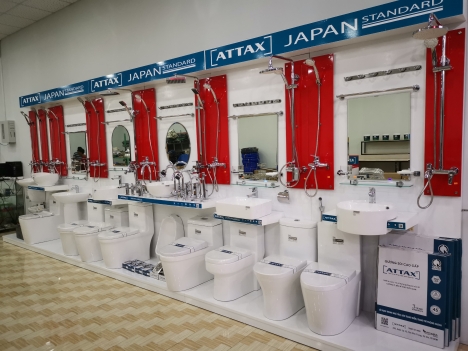 Thiết bị vệ sinh, bồn tắm, bồn cầu, lavabo, sen vòi, phụ kiện.