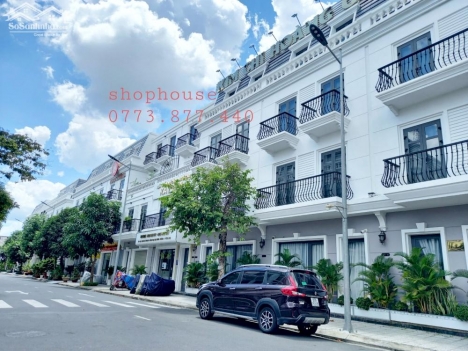 BÁN SHOPHOUSE_LOẠI HÌNH BĐS ĐẦU TƯ TỐT NHẤT HIỆN NAY