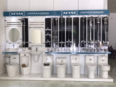 Thiết bị vệ sinh, bồn tắm, bồn cầu, lavabo, sen vòi, phụ kiện.