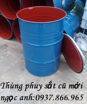 Thùng phuy 220 lít các loại,địa chỉ cung cấp phuy nhựa tại hà nội, phuy sắt tại bắc ninh( bán phuy