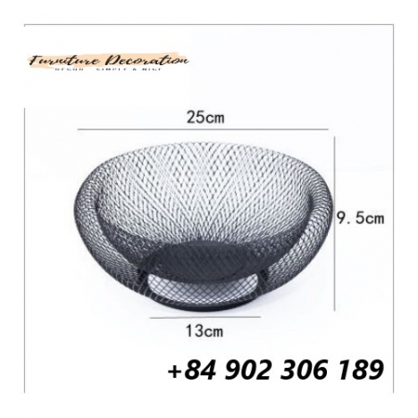 Rổ sắt, rổ đựng trái cây, phong cách độc đáo