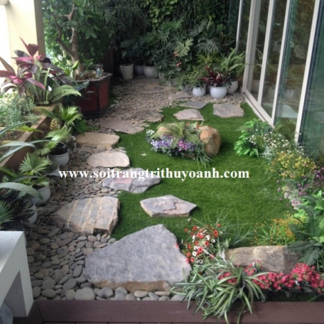 Sỏi trang trí nội thất