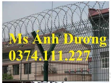 hàng rào dây thép gai, dây thép gai hình dao mạ kẽm, dây thép gai dao, dây thép gai giá rẻ,