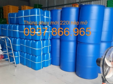 Thùng phuy 220 lít các loại,địa chỉ cung cấp phuy nhựa tại hà nội, phuy sắt tại bắc ninh( bán phuy