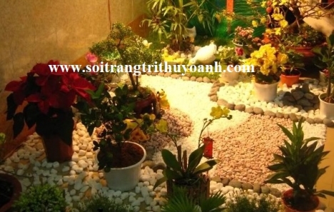 Sỏi trang trí nội thất