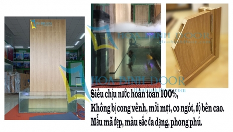 Cửa nhà vệ sinh nhựa Composite đẹp nên tham khảo