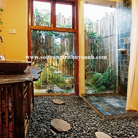 Sỏi trang trí nội thất